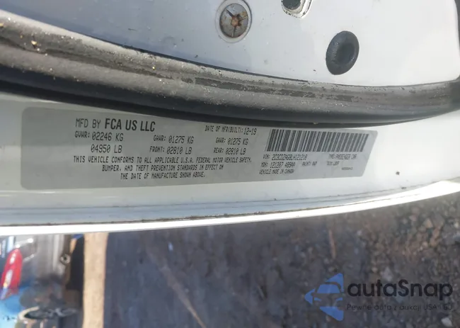 2C3CDZAG8LH121218: 44172567