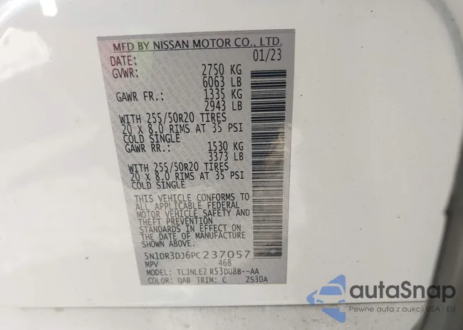 5N1DR3DJ6PC237057: 44172693