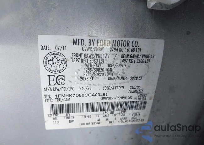 1FMHK7D80CGA00481: 44172741