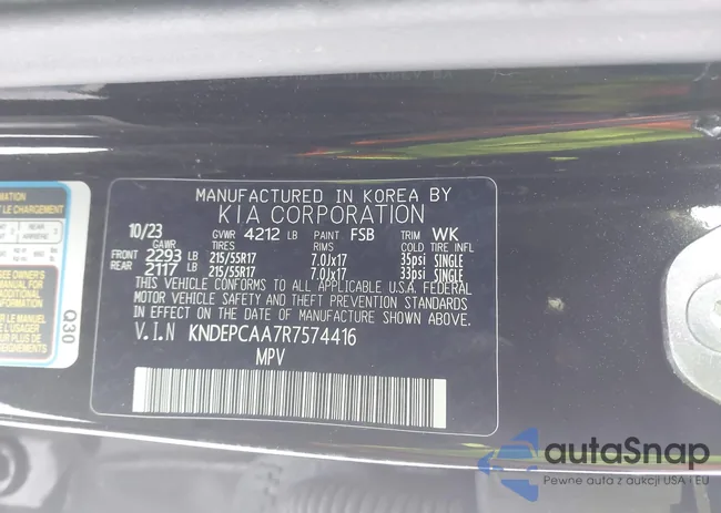 KNDEPCAA7R7574416: 44172771