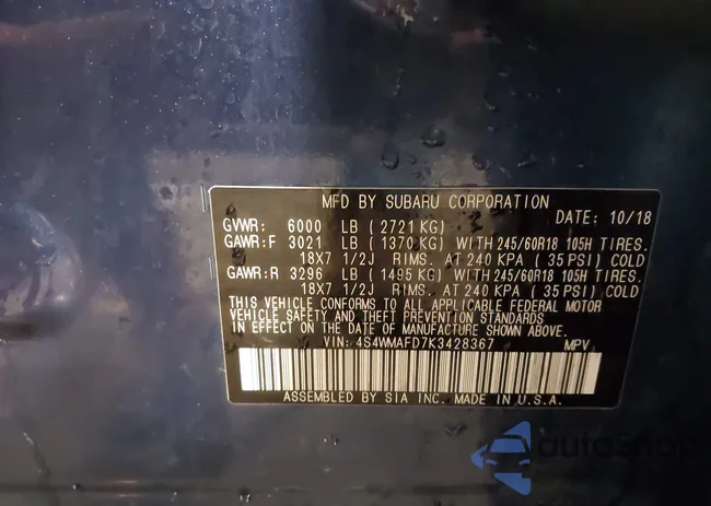 4S4WMAFD7K3428367: 44172888