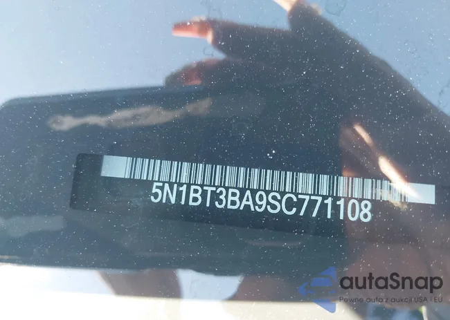 5N1BT3BA9SC771108: 44172926