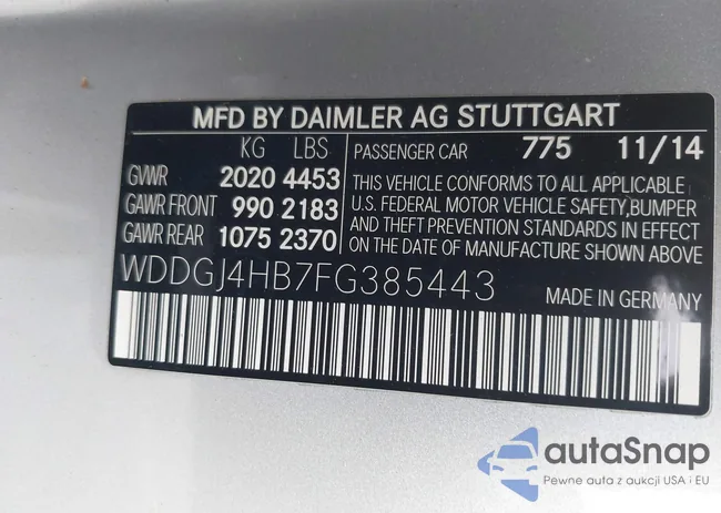 WDDGJ4HB7FG385443: 44172149