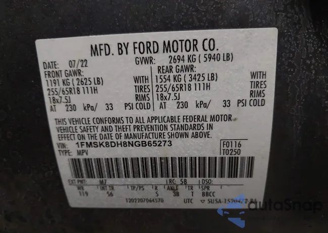 1FMSK8DH8NGB65273: 44172199