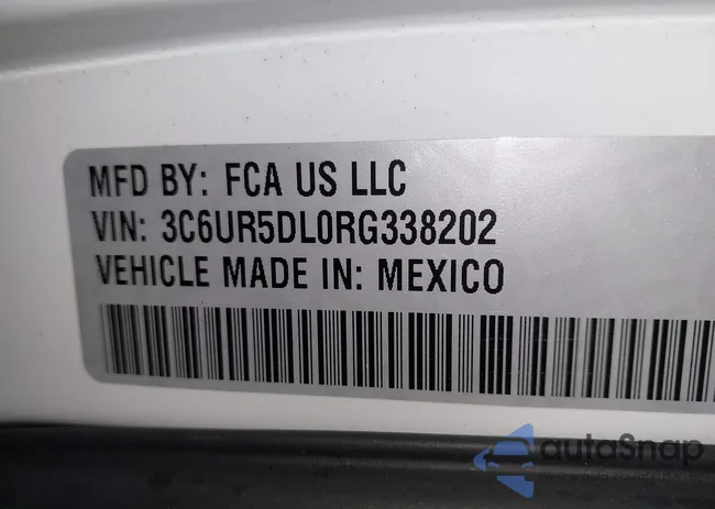 3C6UR5DL0RG338202: 44172246