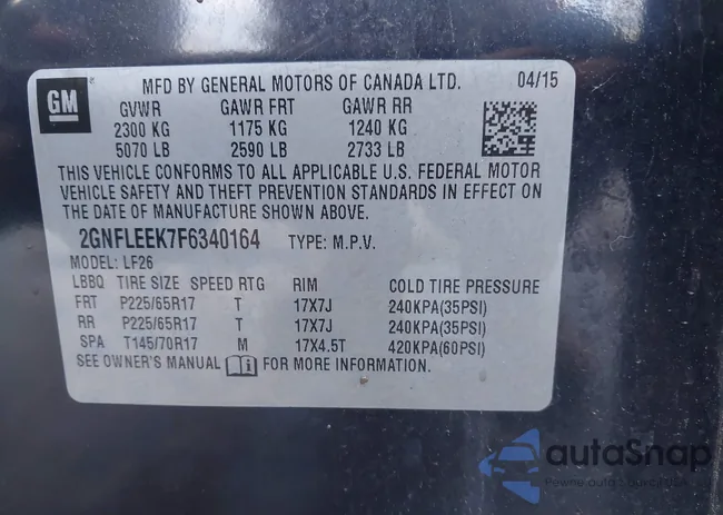 2GNFLEEK7F6340164: 44172329