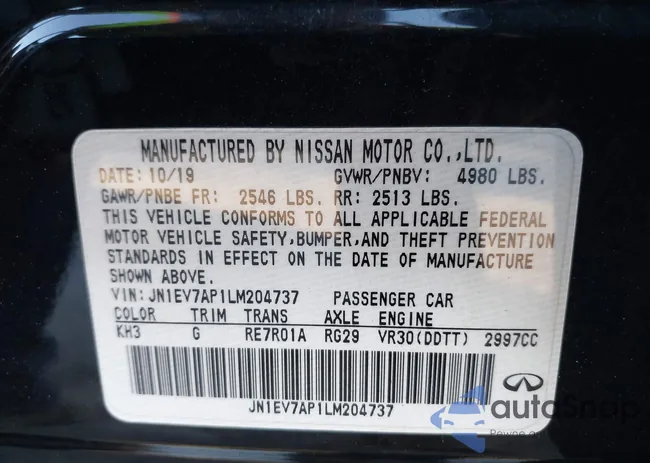 JN1EV7AP1LM204737: 44172431