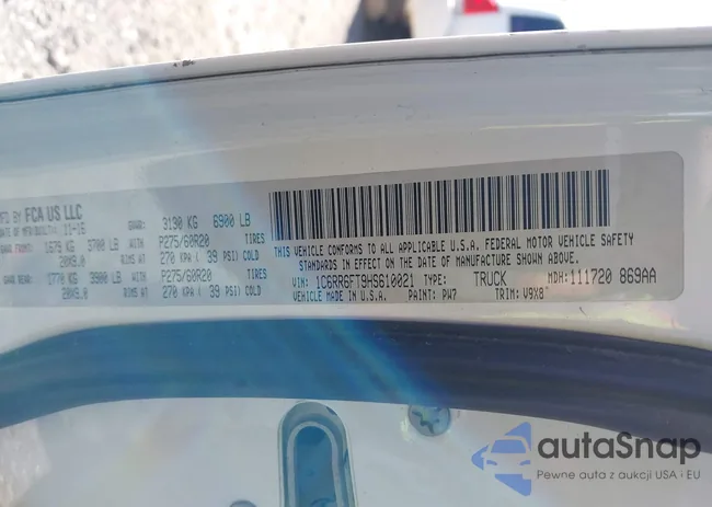 1C6RR6FT9HS610021: 44173529