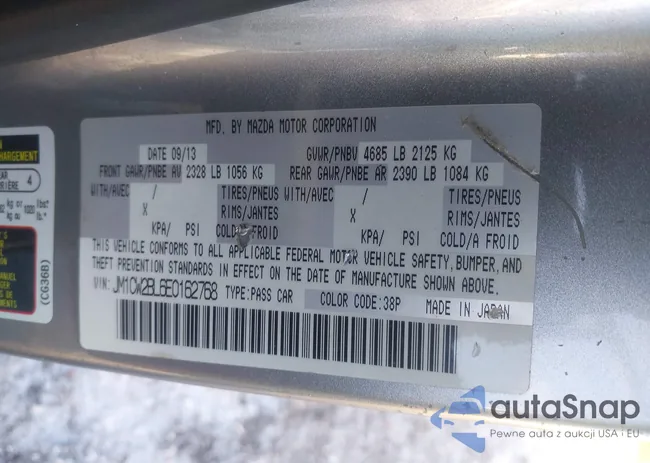 JM1CW2BL6E0162768: 44173885