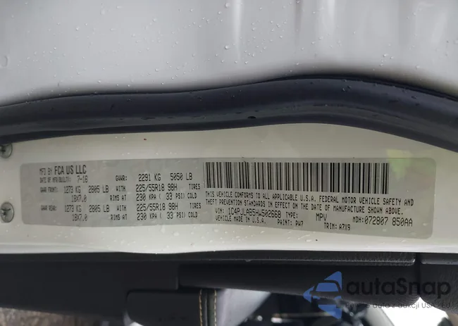 1C4PJLAB5HW502668: 44173129