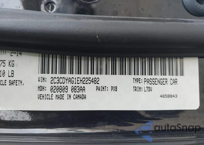 2C3CDYAG1EH225482: 44173132