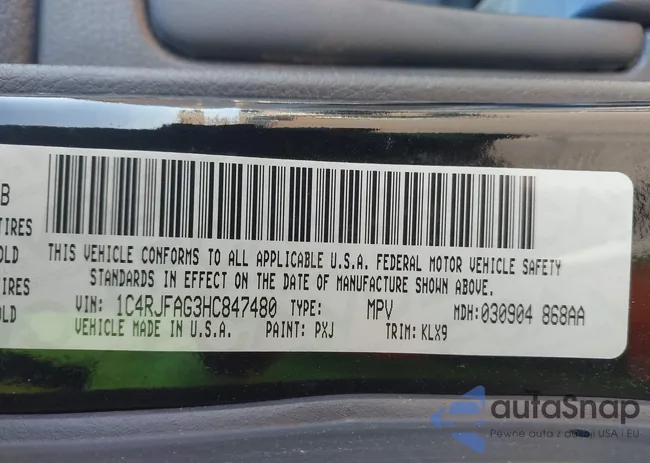 1C4RJFAG3HC847480: 44173338