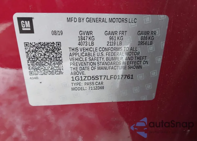 1G1ZD5ST7LF017761: 44173351