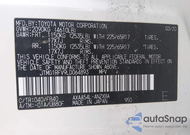 JTMG1RFV9LD064893: 44173388