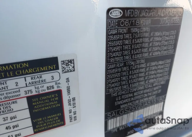 SALGS2SV2JA515180: 44174586