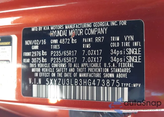 5XYZU3LB3HG473875: 44174618