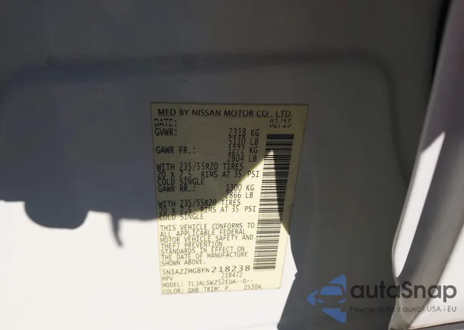 5N1AZ2MG8FN218238: 44174087