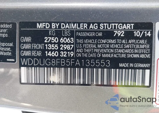 WDDUG8FB5FA135553: 44174359