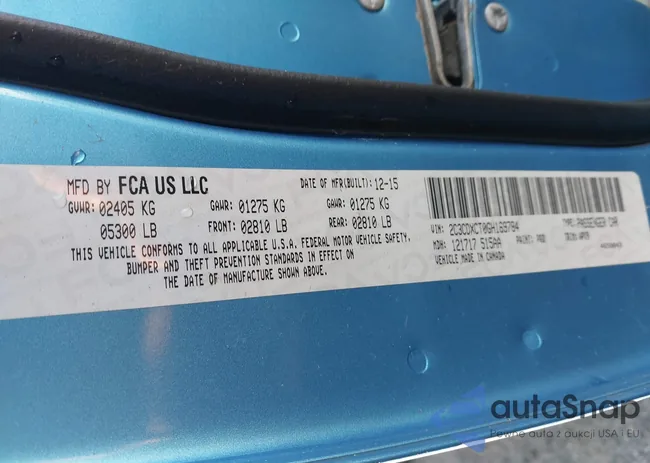 2C3CDXCT0GH169784: 44174433