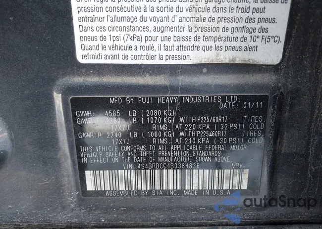 4S4BRBCC1B3384836: 44175545