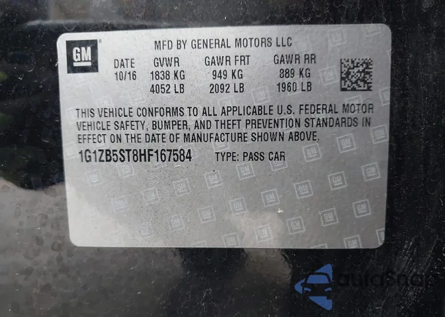 1G1ZB5ST8HF167584: 44175783