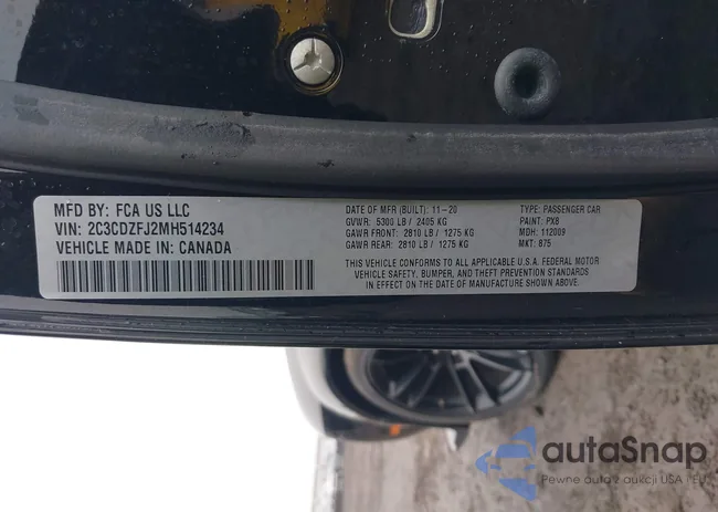 2C3CDZFJ2MH514234: 44175864