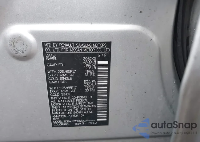 KNMAT2MT7JP534407: 44175892