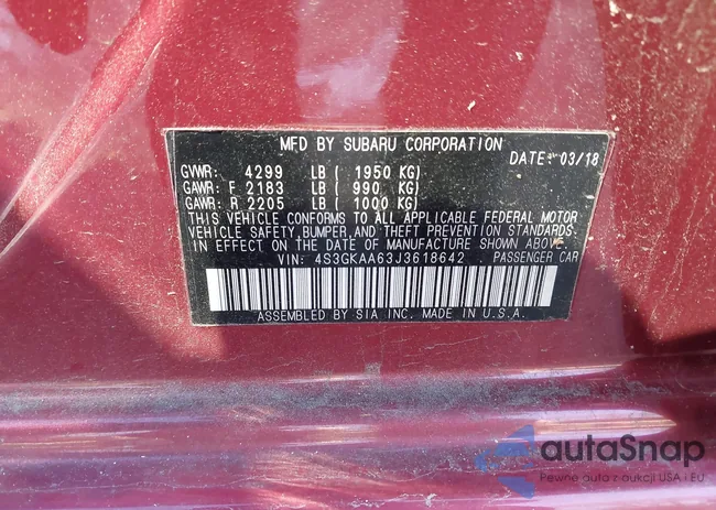 4S3GKAA63J3618642: 44175239