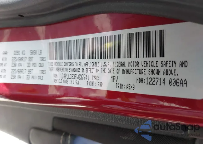 1C4PJLCB3FW637741: 44175266