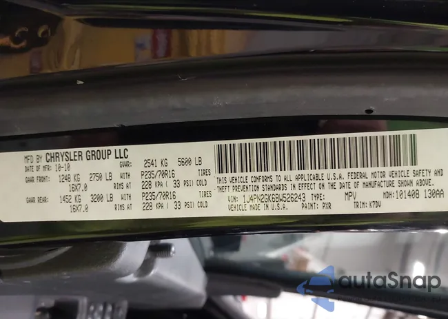 1J4PN2GK6BW526243: 44175382