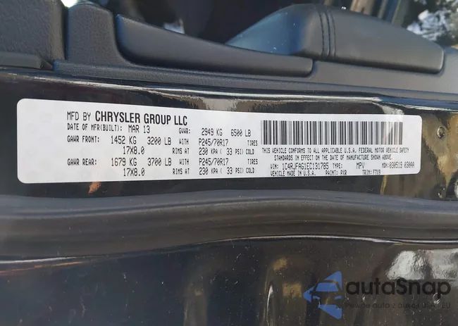 1C4RJFAG1EC131785: 44176997