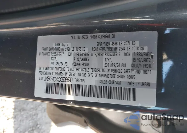 JM3KE4CYXG0695690: 44177004