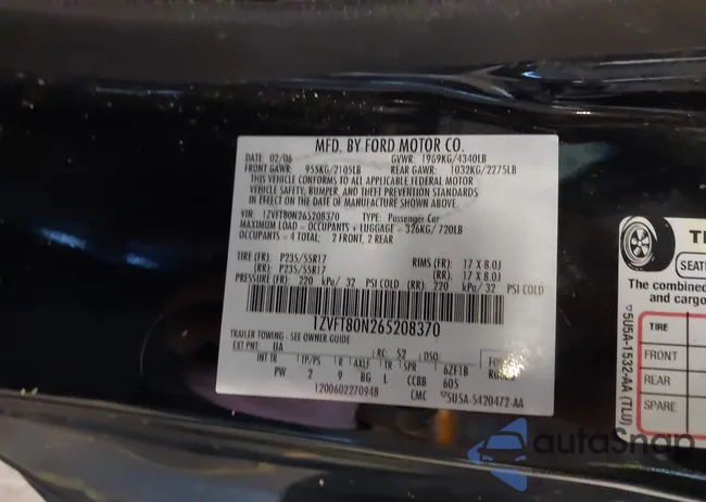 1ZVFT80N265208370: 44176178