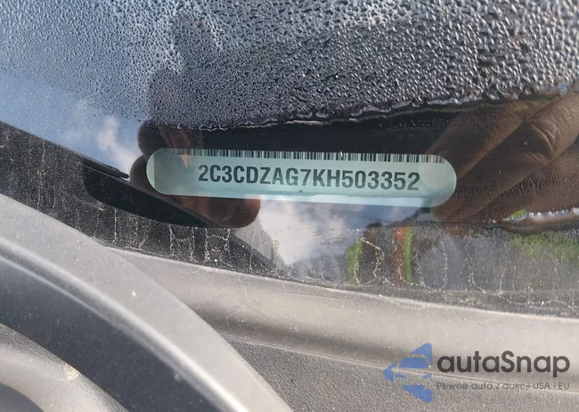 2C3CDZAG7KH503352: 44176407