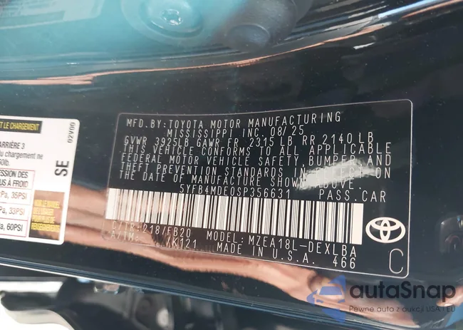 5YFB4MDE0SP356631: 44177619