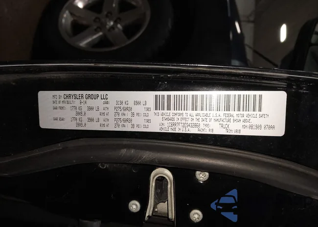 1C6RR7FT2ES432860: 44177641