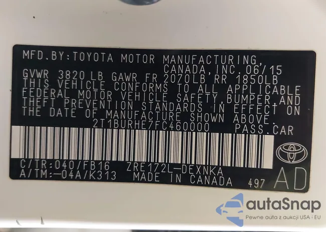 2T1BURHE7FC460000: 44177680