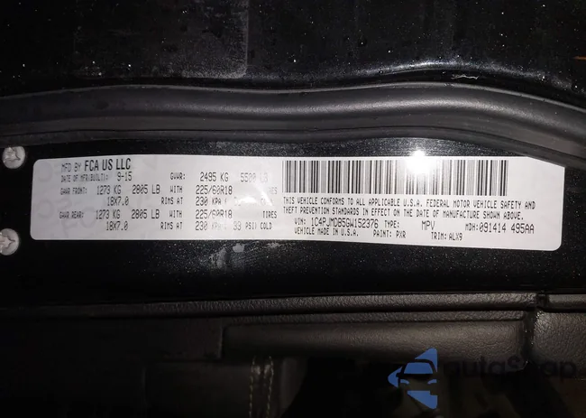 1C4PJMDB5GW152376: 44177819