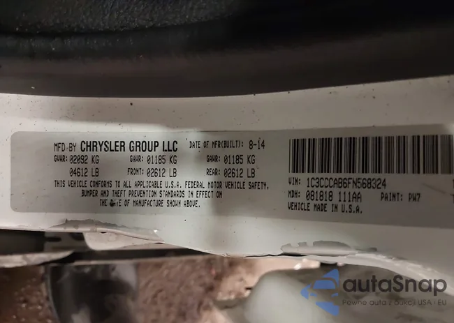 1C3CCCAB6FN568324: 44177199