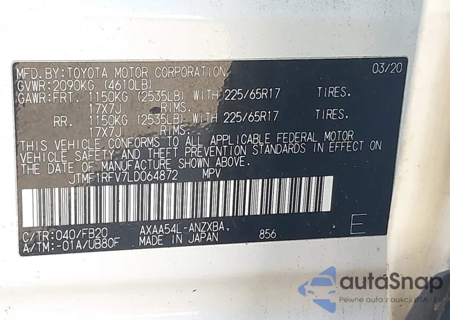 JTMF1RFV7LD064872: 44177202