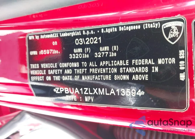 ZPBUA1ZLXMLA13594: 44178802