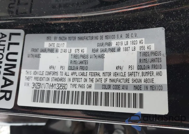 3MZBN1V7XHM132680: 44178096