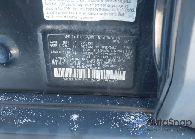 4S4BRDKC6B2394832: 44178380