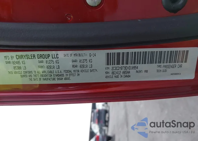 2C3CDYBT9EH310954: 44178386