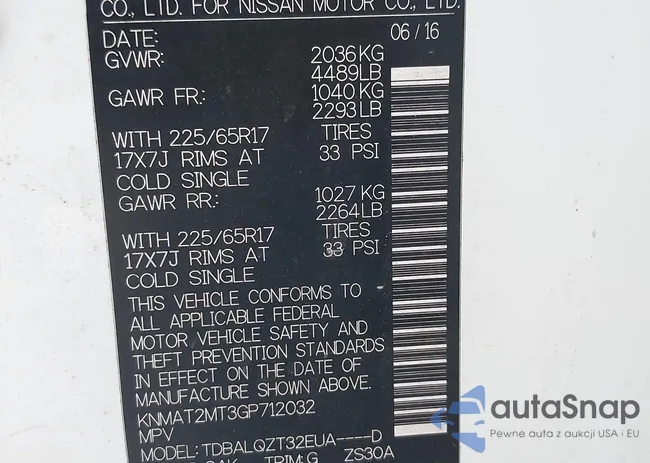 KNMAT2MT3GP712032: 44179434