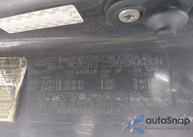 KNDPBCAC4G7864828: 44179618