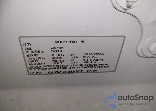 7SAYGDEE0TA488690: 44179625