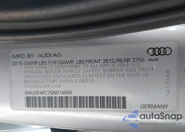 WAUGFAFC7GN014895: 44179675