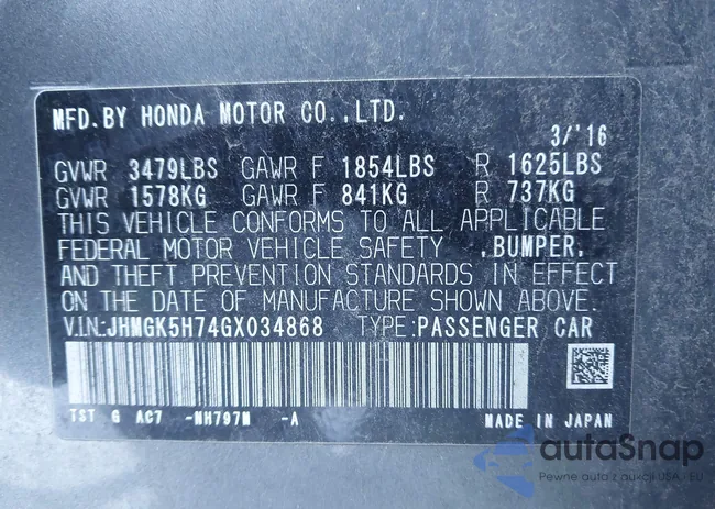 JHMGK5H74GX034868: 44179741