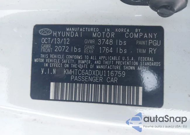 KMHTC6ADXDU116759: 44179793